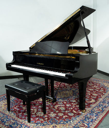 1985 Yamaha 7'4" C7 Conservatory Grand Piano | Polished Ebony