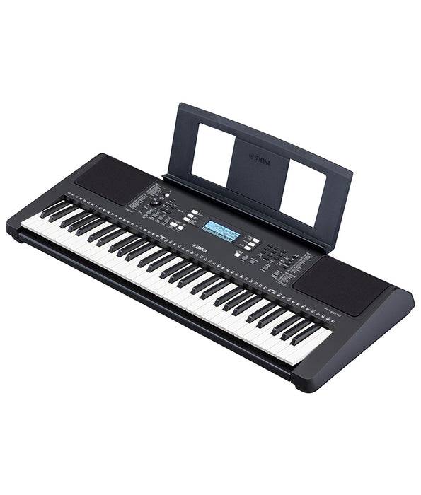 Yamaha PSRE-373 61 Key Portable Keyboard w/ Survival Kit