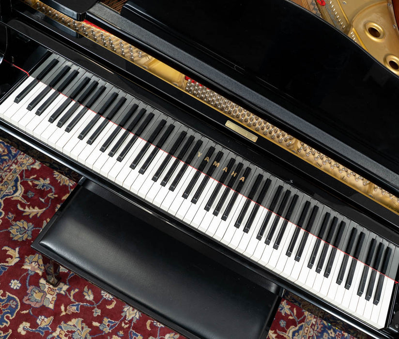 1988 Yamaha 6'1" C3 Conservatory Grand Piano | Polished Ebony