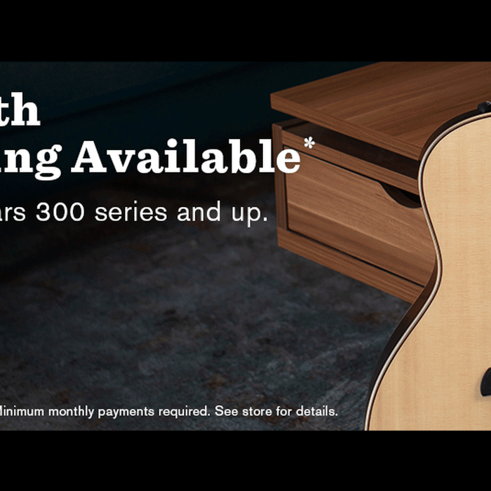 Special 0% Financing on Taylor Guitars