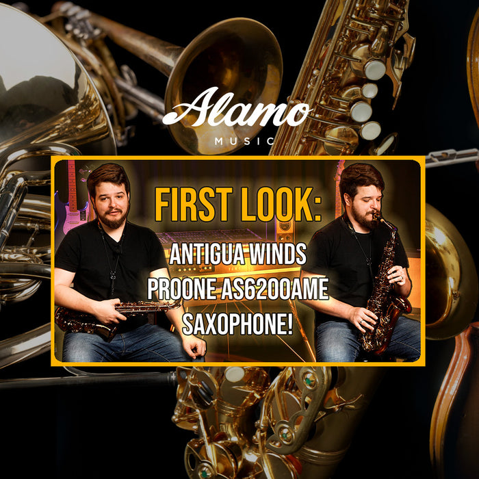 First Look: Antigua Winds ProOne AS6200AME Alto Saxophone| Review & Demo