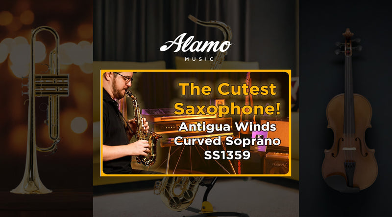 We Reviewed the CUTEST Saxophone! | Antigua Winds Curved Soprano