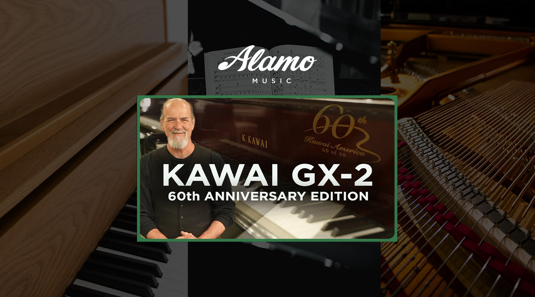 Kawai GX-2 60th Anniversary Limited Edition — Alamo Music Center