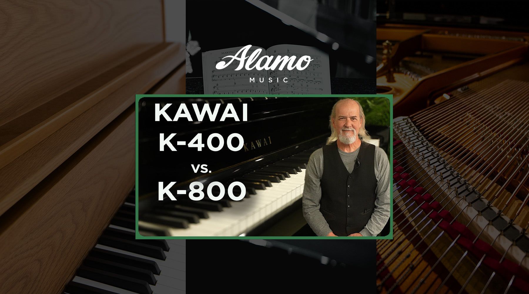 Kawai 53” K-800 vs. Kawai 48” K-400. Bigger IS Always Better!