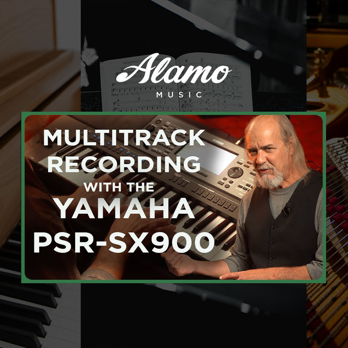 Multitrack Recording with the Yamaha PSR-SX900