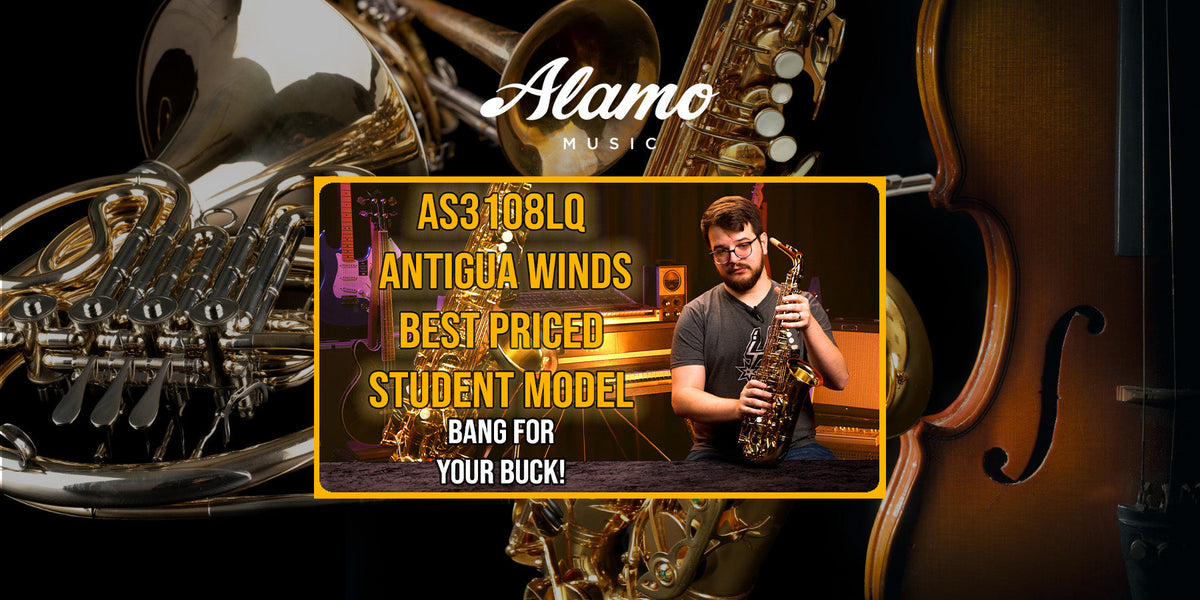 Antigua Winds AS3108LQ Alto Saxophone – Best Student Model for