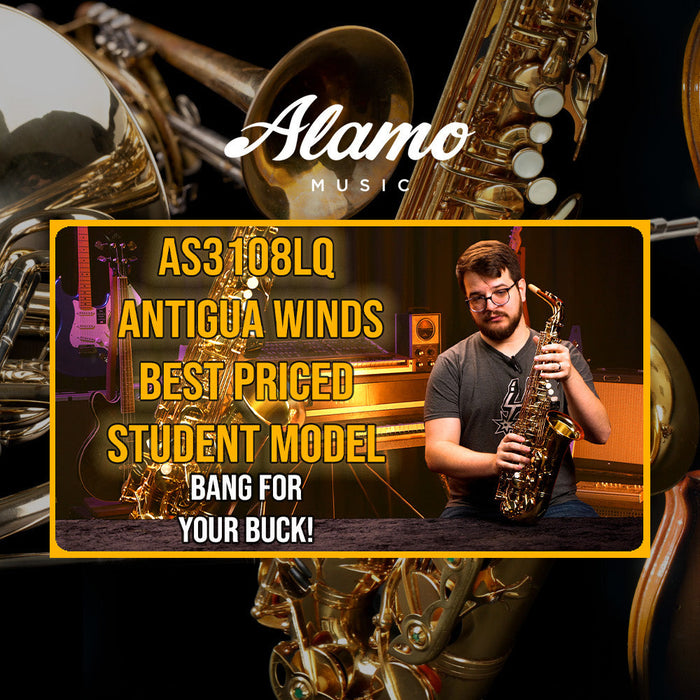 Antigua Winds AS3108LQ Alto Saxophone – Best Student Model for Your Budget| Review & Demo