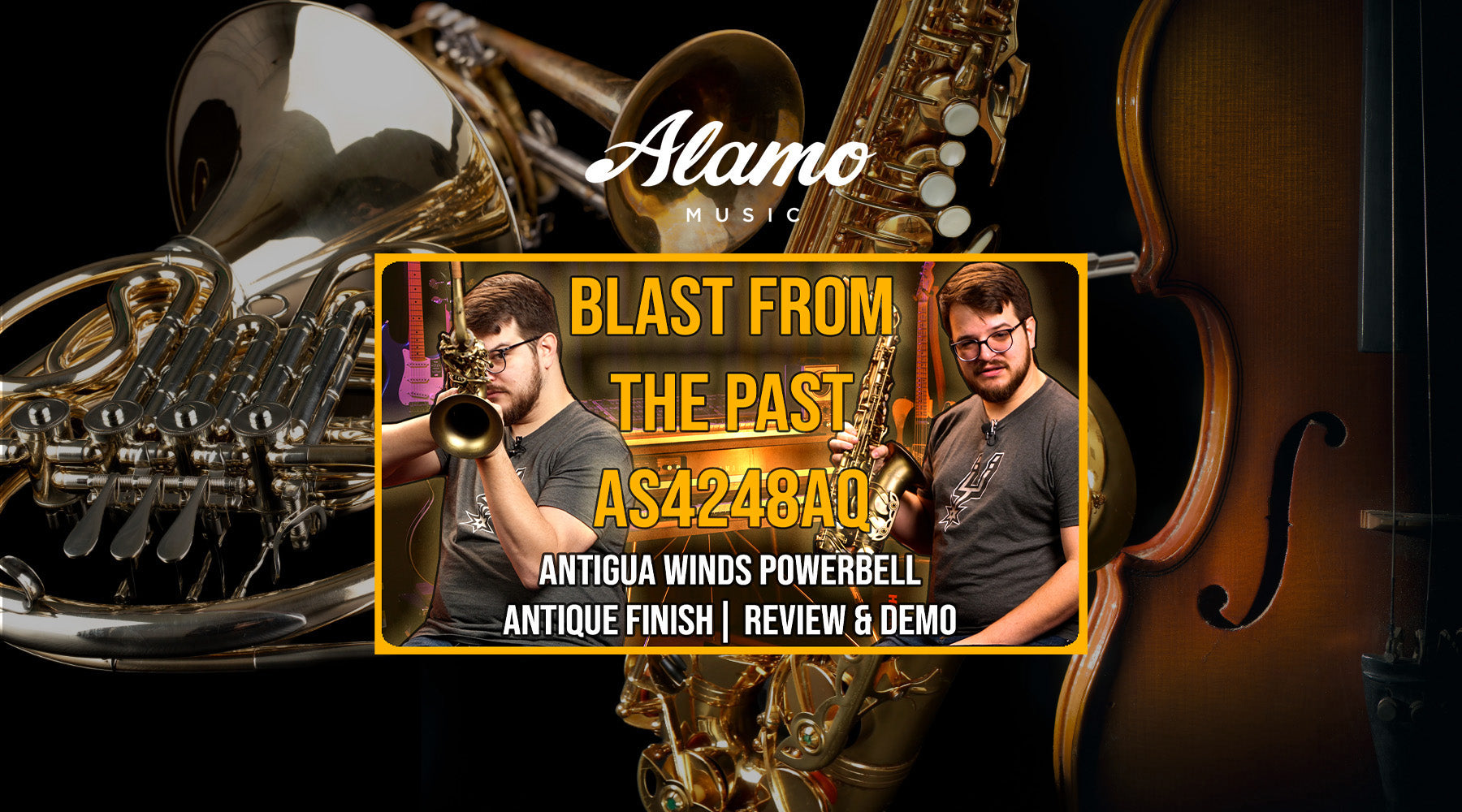 Blast from the Past: The AS4248AQ Antigua Winds Powerbell in Antique Finish | Review & Demo