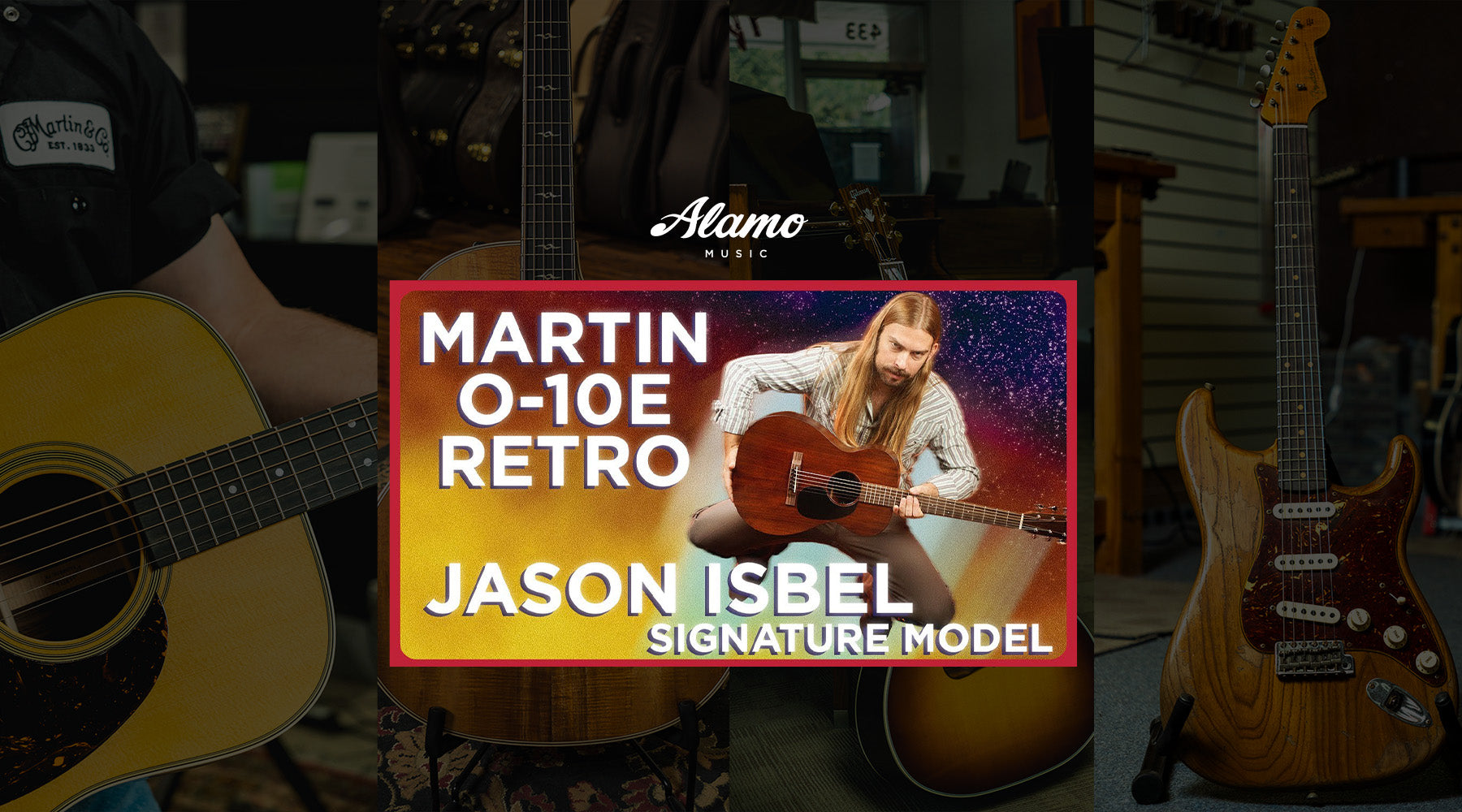 Martin 0-10E Retro Jason Isbell Signature Model — Alamo Music Center