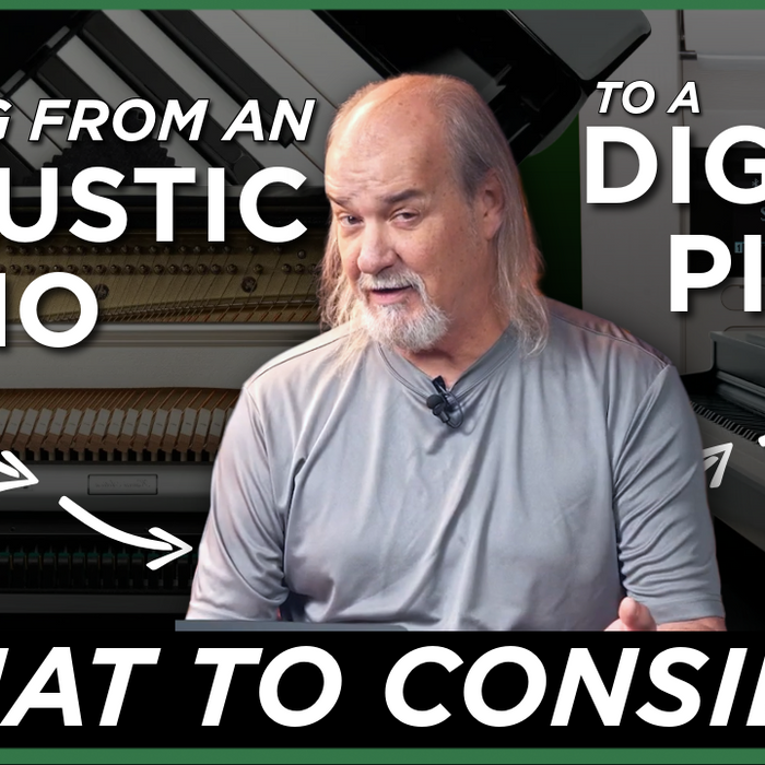 Moving From an Acoustic to a Digital Piano | What To Consider