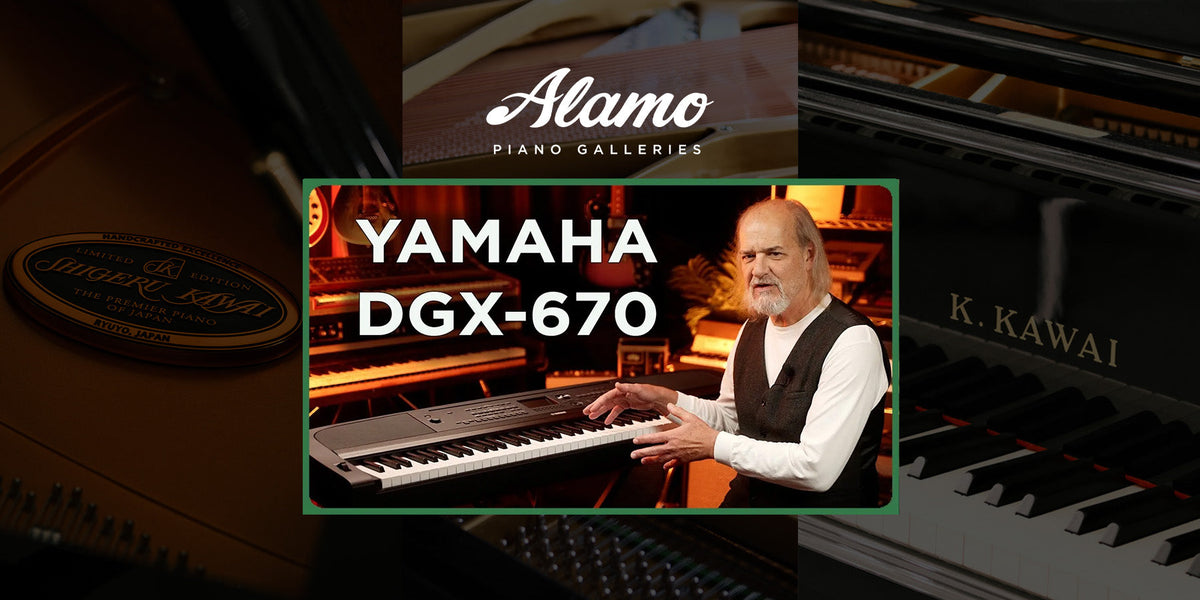 Revisiting the Yamaha DGX-670 in 2025 — Alamo Music Center