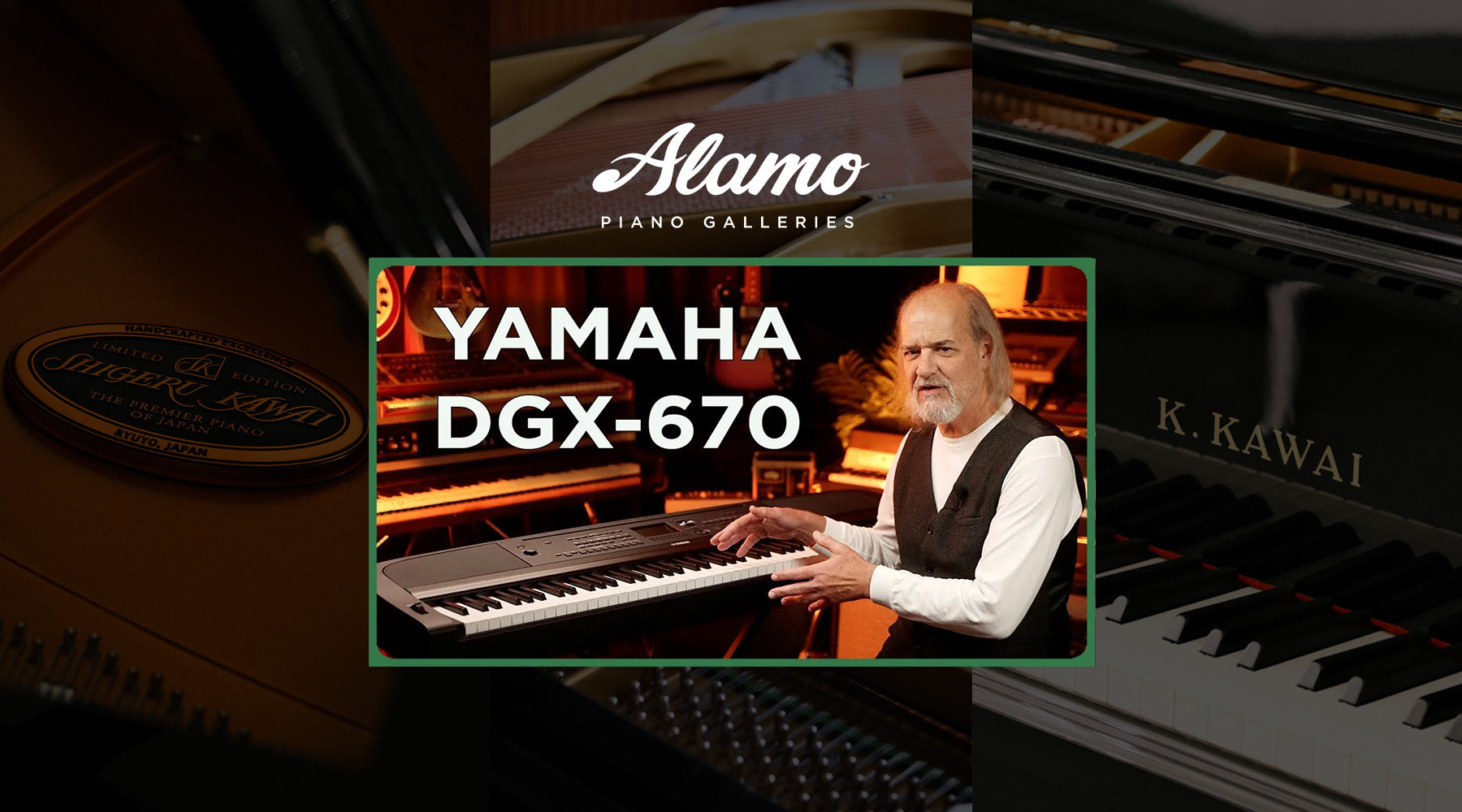 エミコページ　1819、1865 Revisiting the Yamaha DGX-670 in 2025 — Alamo Music Center