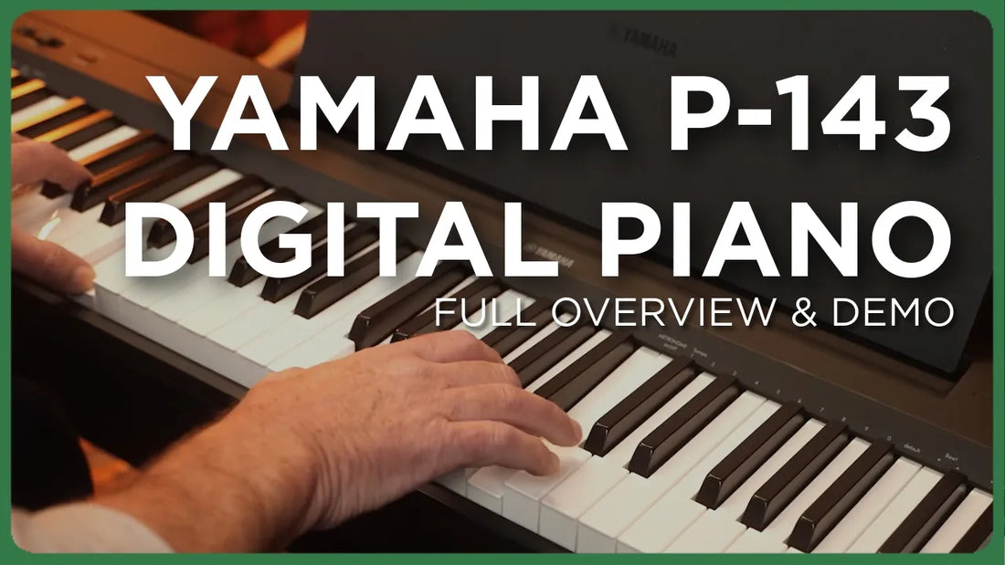 Keyboards For Beginners : The Yamaha P143 | Review & Demo