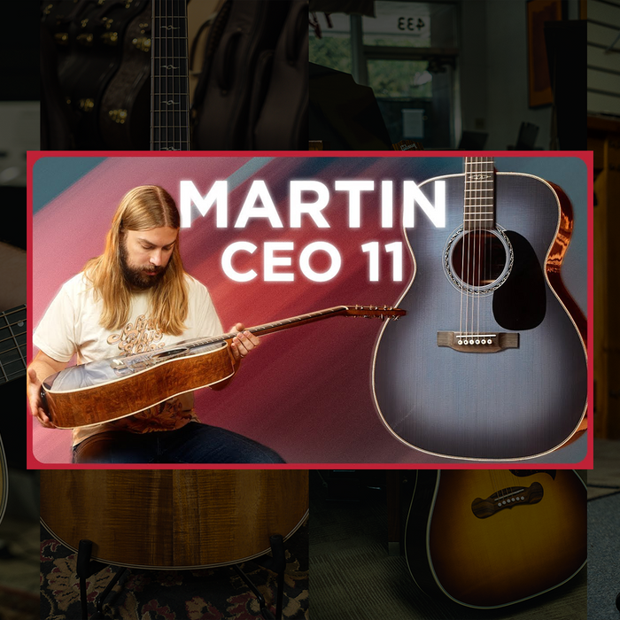 Amazing Sound, Unique Build | Martin's New CEO-11 Acoustic Guitar Review & Demo