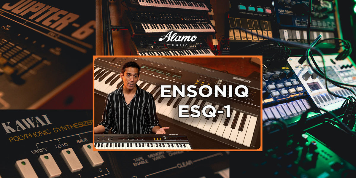 Ensoniq ESQ-1: Exploring its unique sounds and character — Alamo