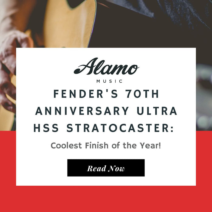 Fender's 70th Anniversary Ultra HSS Stratocaster: The Coolest Finish of the Year!