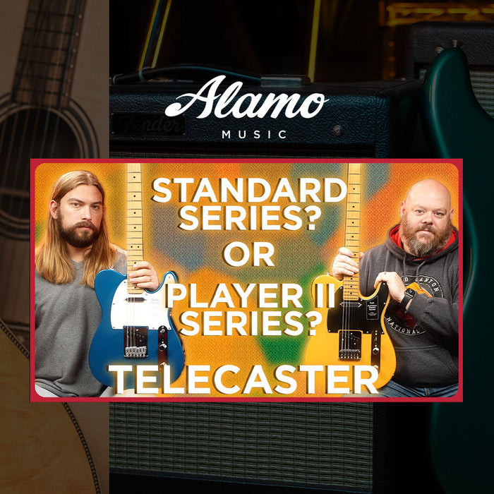 Is Fender's New Standard Series a Better Value than the Player II? Telecaster Comparison