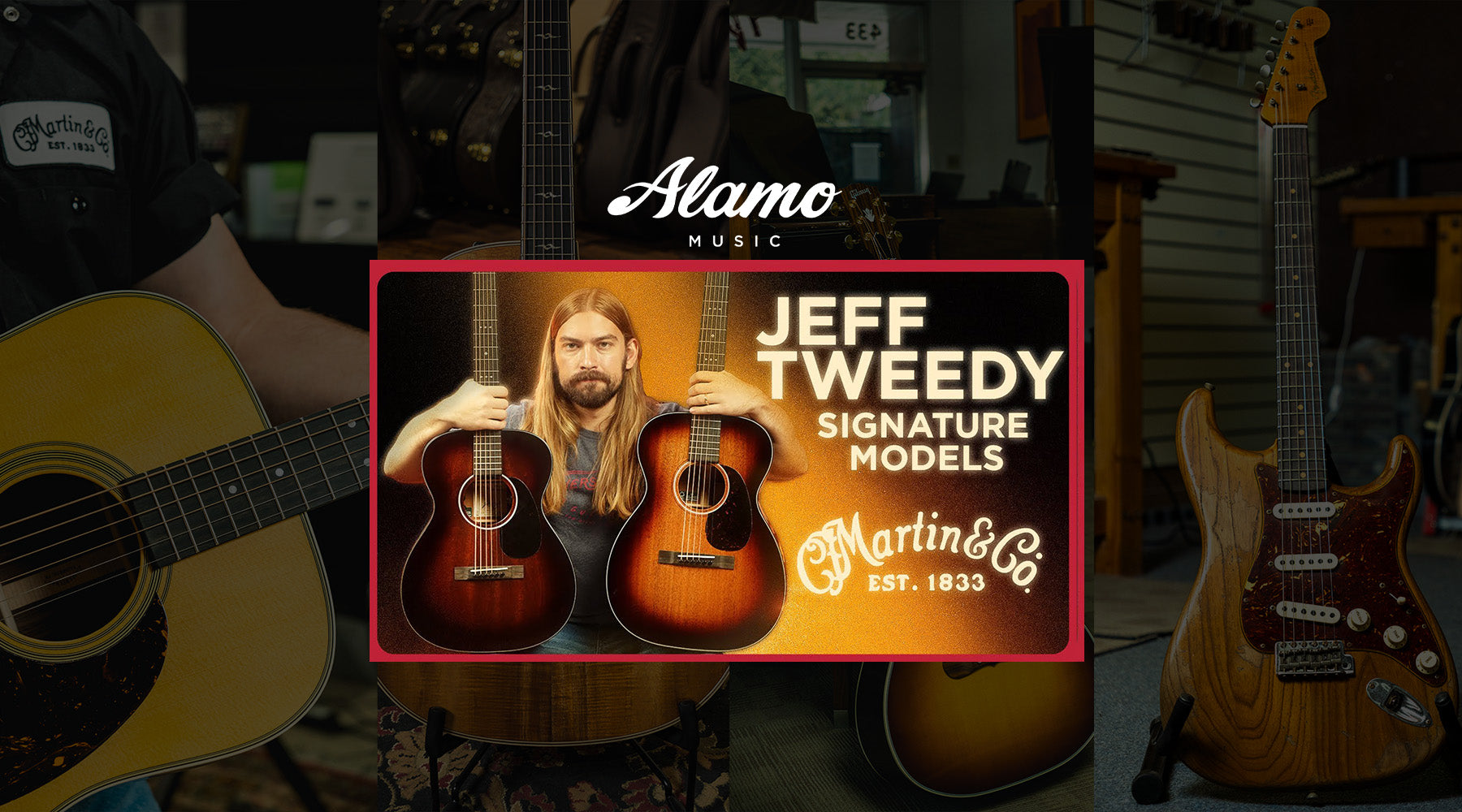 A Fan Favorite Martin is Back! Jeff Tweedy 00 Deep Body & Junior