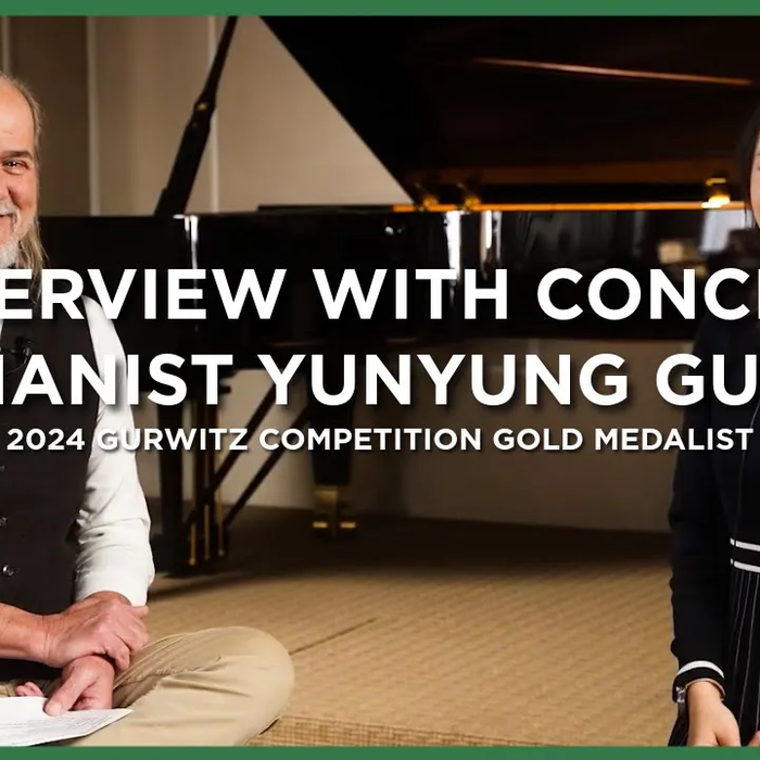 A Conversation with Pianist Yunyung Guo | 2024 Gurwitz Competition Gold Medalist