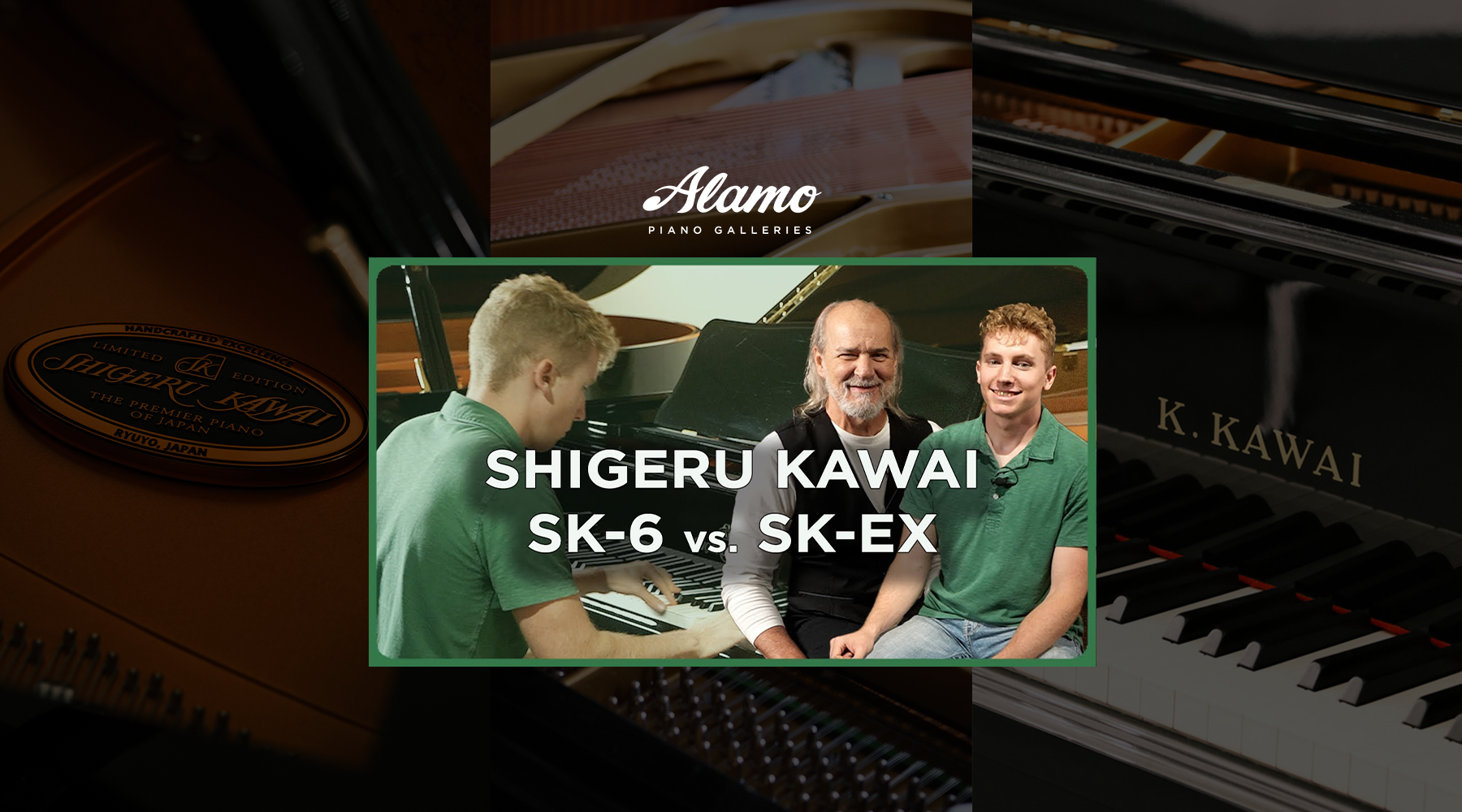 The Shigeru Kawai Series: SK-6 vs SK-EX | Ft. Daniel Voeller