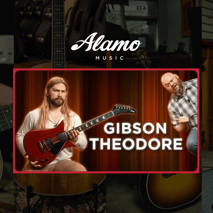 Do we like Gibson's new oddly shaped guitar?! Gibson Theodore Standard Review and Demo