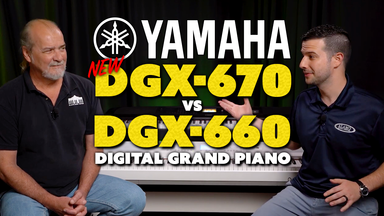 Yamaha DGX-670 Keyboard vs DGX-660 Keyboard | Overview/Comparison & DEMO