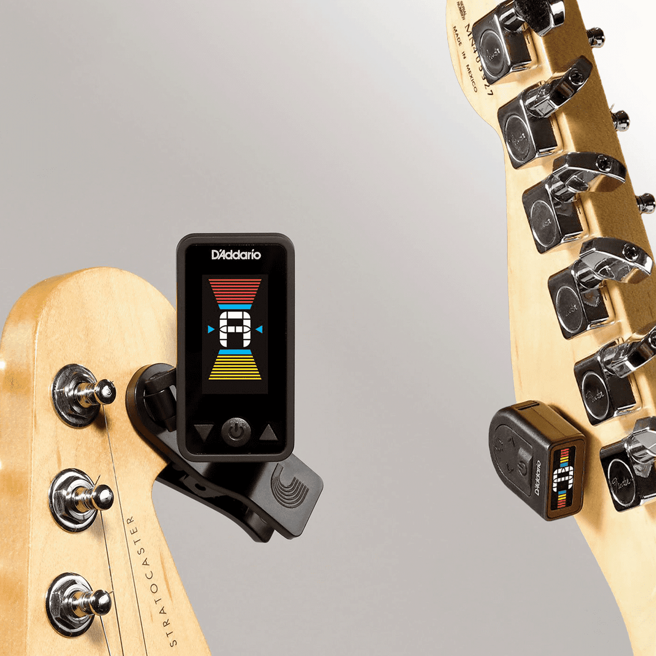 Clip-on guitar tuners