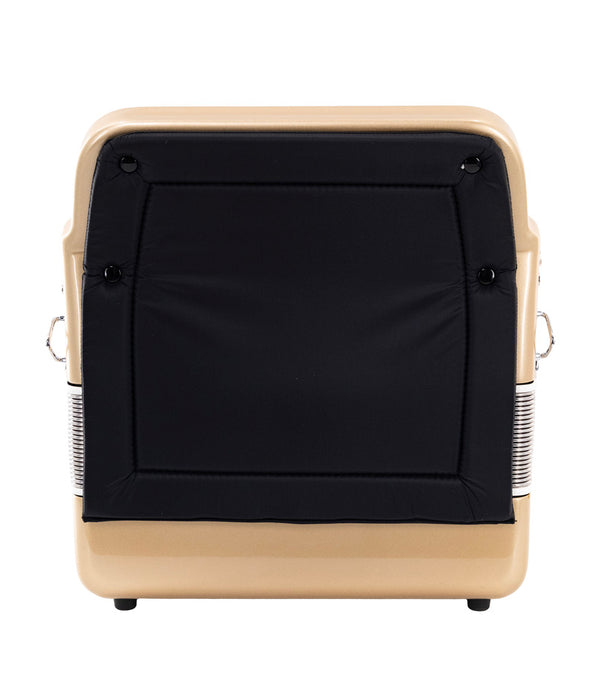 Hohner Anacleto Rey Aguila TT Compact Accordion in Gold Chrome - FBE/EAD | New