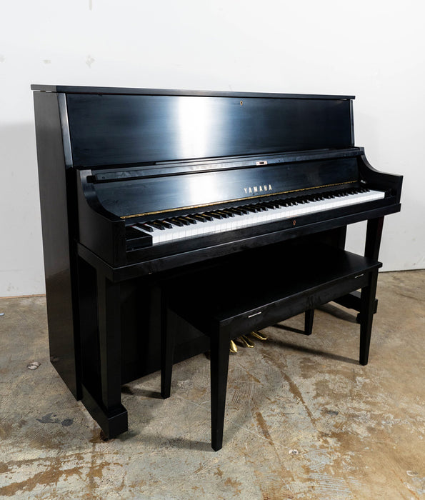 Yamaha P22 Upright Piano | Satin Ebony | Serial No. J34366945 | Used