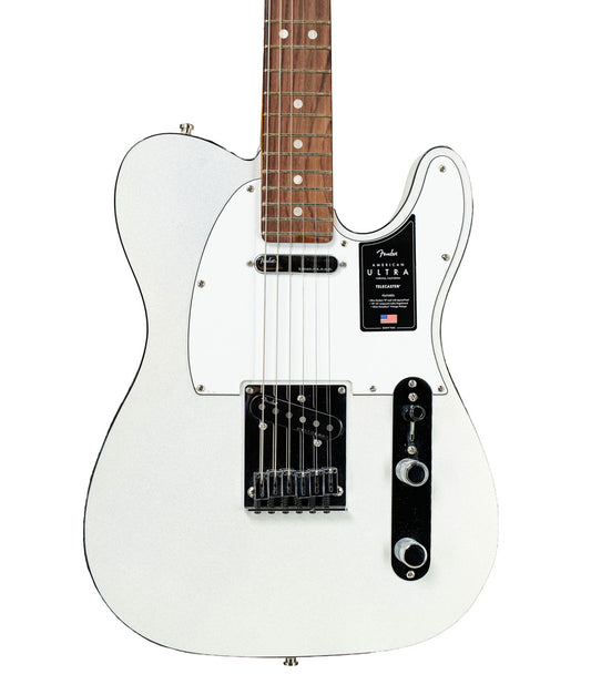 Pre-Owned Fender American Ultra Telecaster, Rosewood Fingerboard - Arctic Pearl | Used