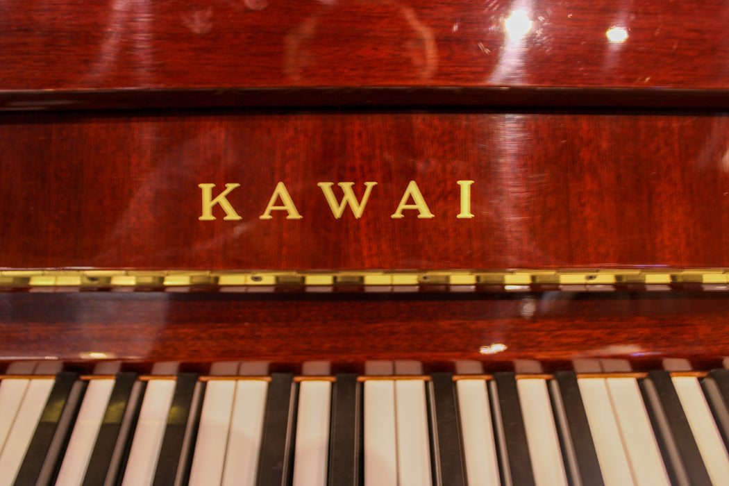 Kawai Mahogany Polished Continental Console Piano