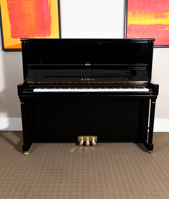 Kawai Master Series MS130 Upright Piano | Polished Ebony | New
