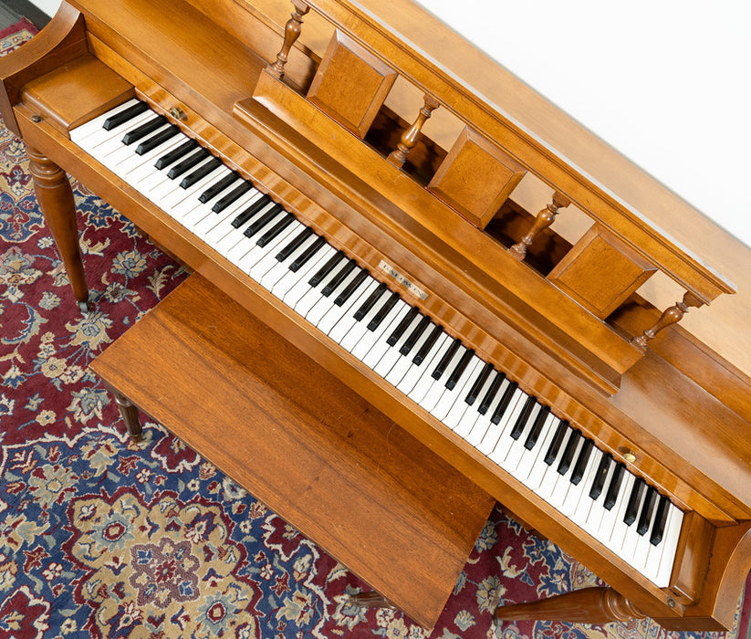 Baldwin Acrosonic Classic Upright Piano | Satin Walnut | SN: 10744477 | Used