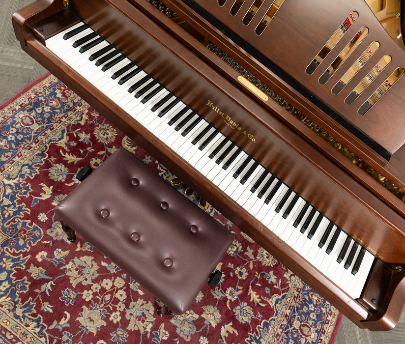 Hallet Davis & Co DG Grand Piano | Satin Mahogany | SN: 91245 | Used