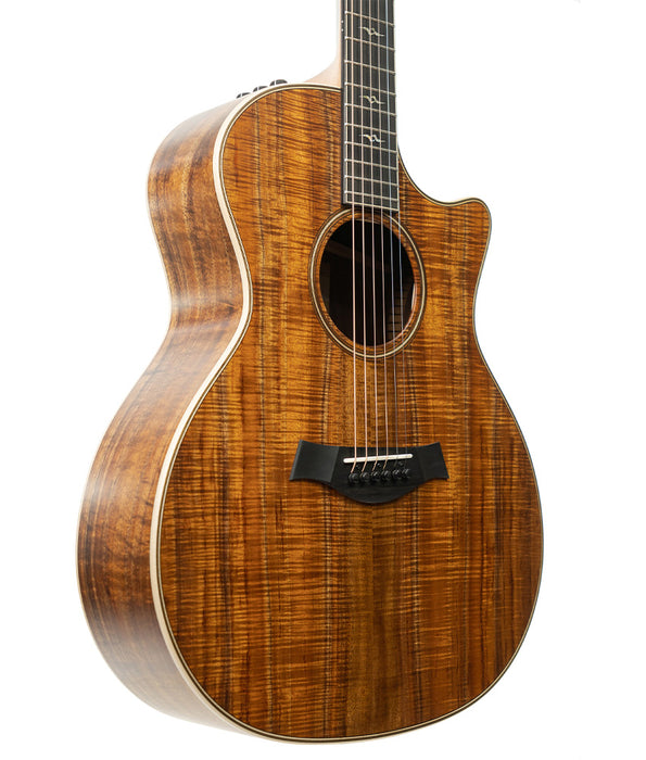 Taylor Custom K24ce LTD Alamo Music Exclusive Koa Acoustic-Electric Guitar