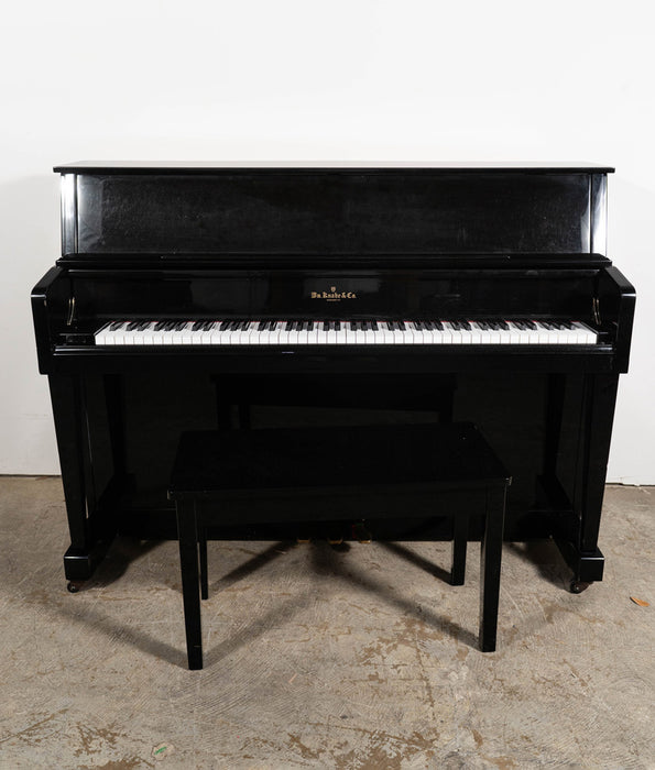 2012 Knabe WMV-245 Upright Piano | Polished Ebony | 43" | Serial No. IKLKU1083 | Used