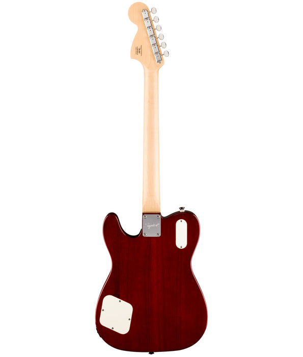 Squier Paranormal Troublemaker Telecaster Deluxe Bigsby Electric Guitar - Honey Sunburst | New