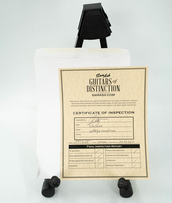 Pre-Owned 2022 Martin Custom Shop CSSC2022 Acoustic Guitar | Used