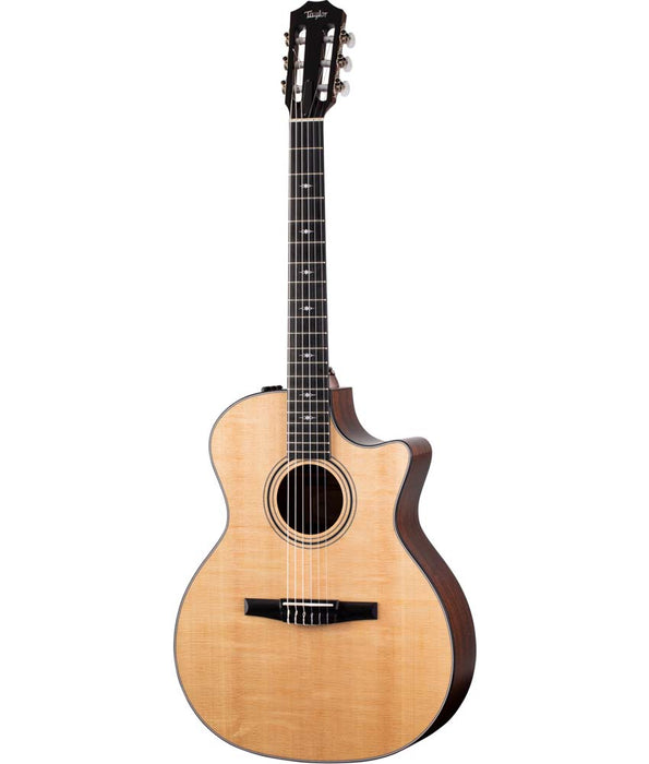 Taylor 314ce-N Grand Auditorium Spruce/Sapele Nylon-String Acoustic-Electric Guitar - Natural