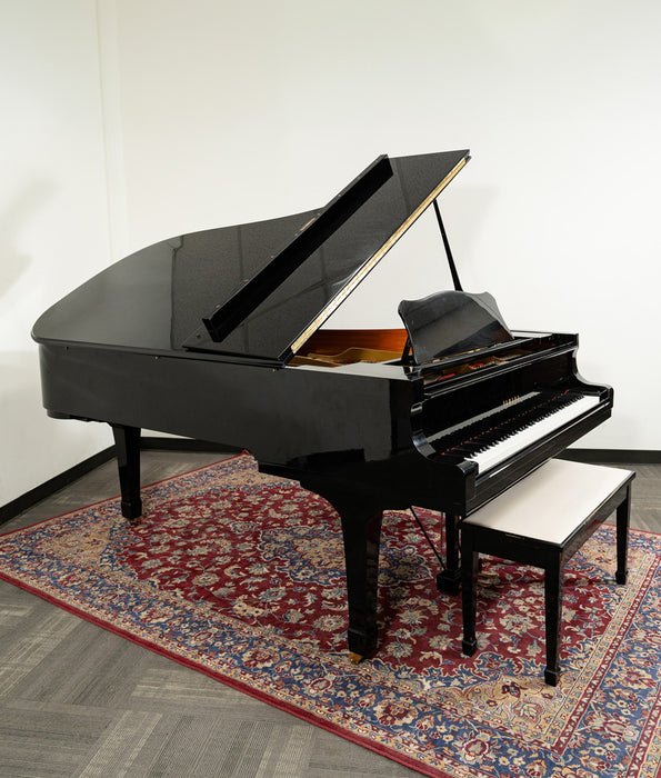 Yamaha 7'6" C7 Grand Piano | Polished Ebony | SN: E4280386 | Used