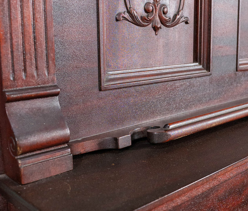 Baldwin Upright Piano (1910) | Antique Satin Mahogany | 55" | Serial No. 16797 | Used