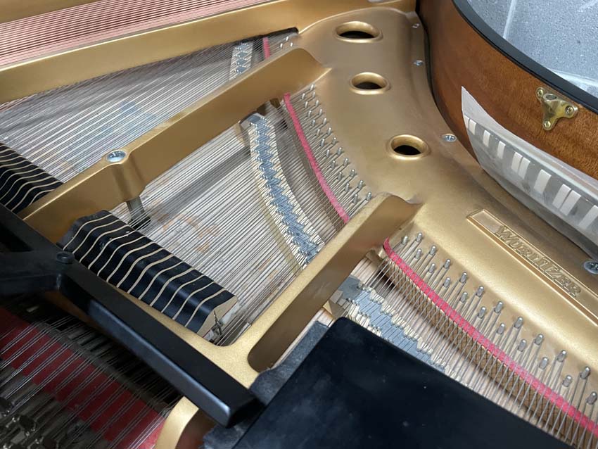 Wurlitzer 4'8" C143 Baby Grand Piano | Satin Ebony | SN: 76128