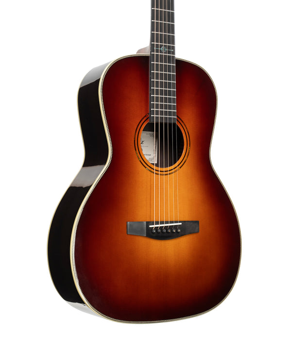 Pre-Owned Alvarez Laureate LT70e 000 12-Fret Spruce/Rosewood Acoustic-Electric Guitar - Herringbone Sunset | Used