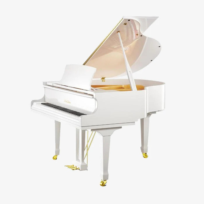 Pearl River 4'11" GP150 Grand Piano ' Polished White | Length: 4′ 11″ Width