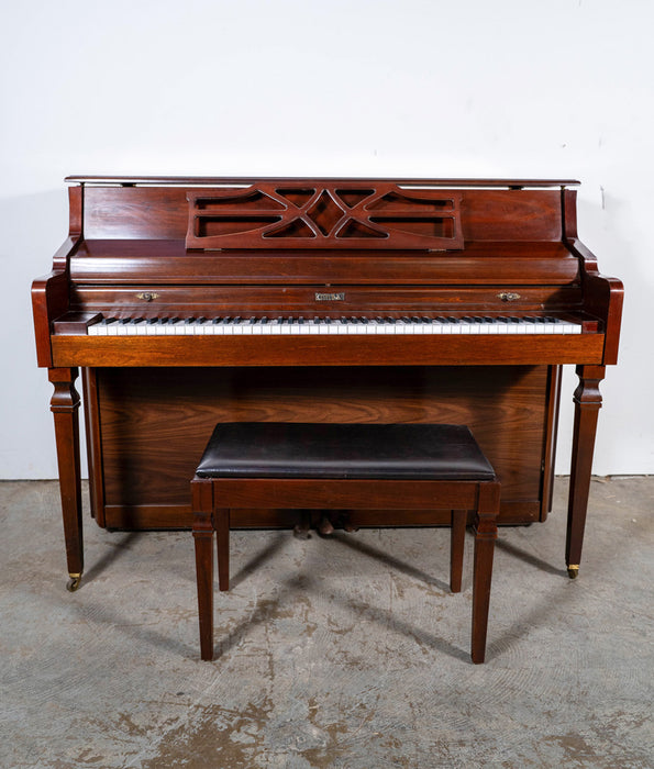 Kimball 406P Upright Piano | Mahogany | Serial No. T95078 | Used