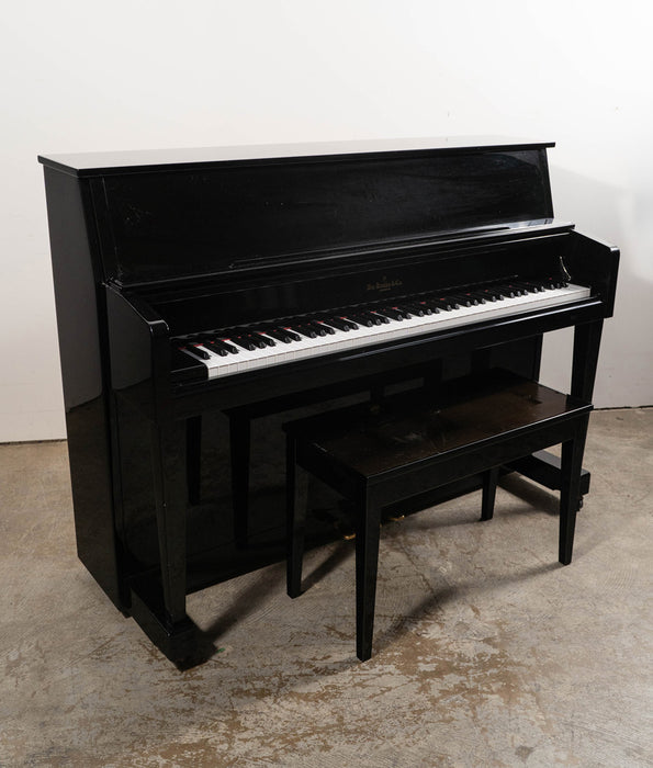 2015 Knabe WMV-245 Upright Piano | Polished Ebony | 43" | Serial No. IKOBU1746 | Used