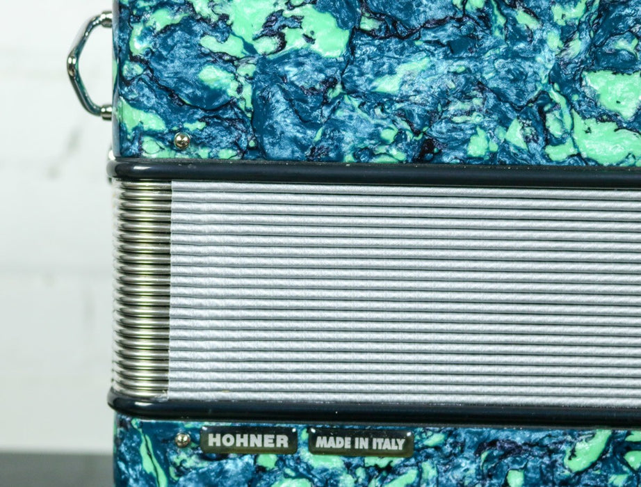 Hohner Anacleto Rey Del Norte TT GCF/EAD Accordion Green