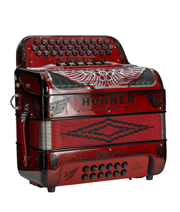 Hohner Anacleto Rey Aguila Two Tone Compact FBE/GCF- Ruby Red | New