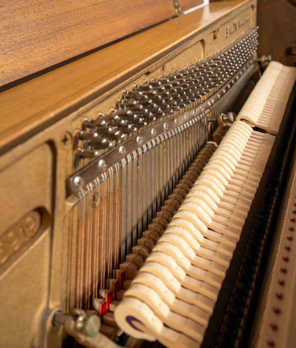 1969 Baldwin Acrosonic Upright Piano | Satin Oak | Serial No. 885919 | Used