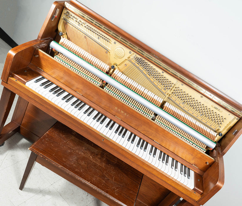 1999 Kawai UST7 Upright Piano | Satin Oak | 46" | Serial No. A94021 | Used